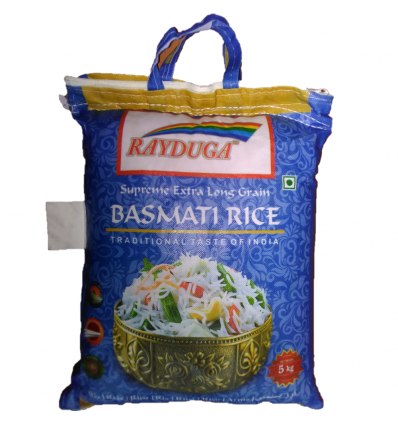 Рис Basmati Extra Long Индия 5 кг Rayduga