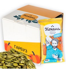 Батончики натуральные тыква упаковка 0,72 кг 18 штук