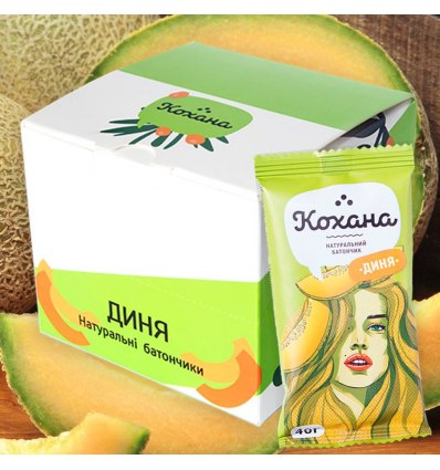 Батончик ДЫНЯ ТМ Кохана 40 г