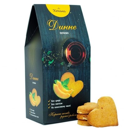 Печенье натуральное ДЫННОЕ ТМ Кохана 150 г