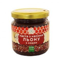 Паста урбеч из Льна с мёдом EcoLiya 200 г
