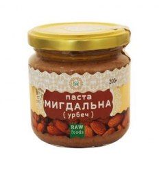 Паста урбеч из Миндаля EcoLiya 200 г